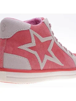 lamino Sneakers·Sneakers High^Leder-Sneakers in Koralle