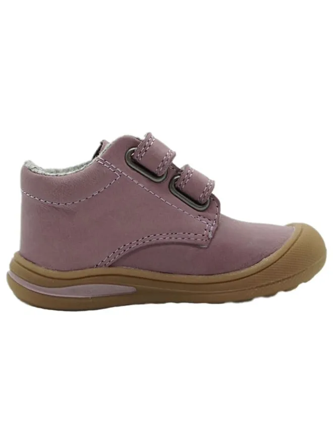 Leder-Sneakers in Lila>lamino Outlet