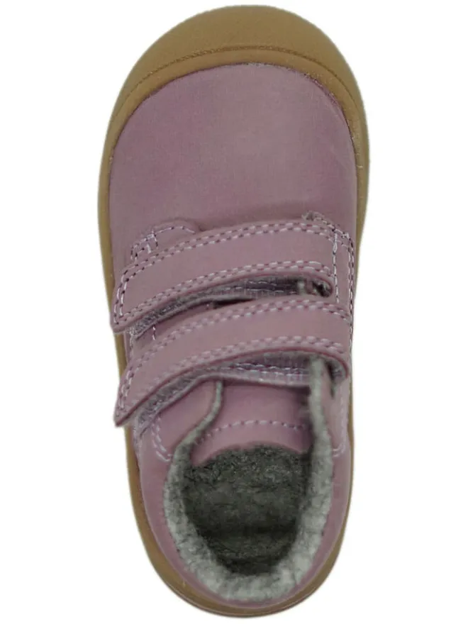 Leder-Sneakers in Lila>lamino Outlet