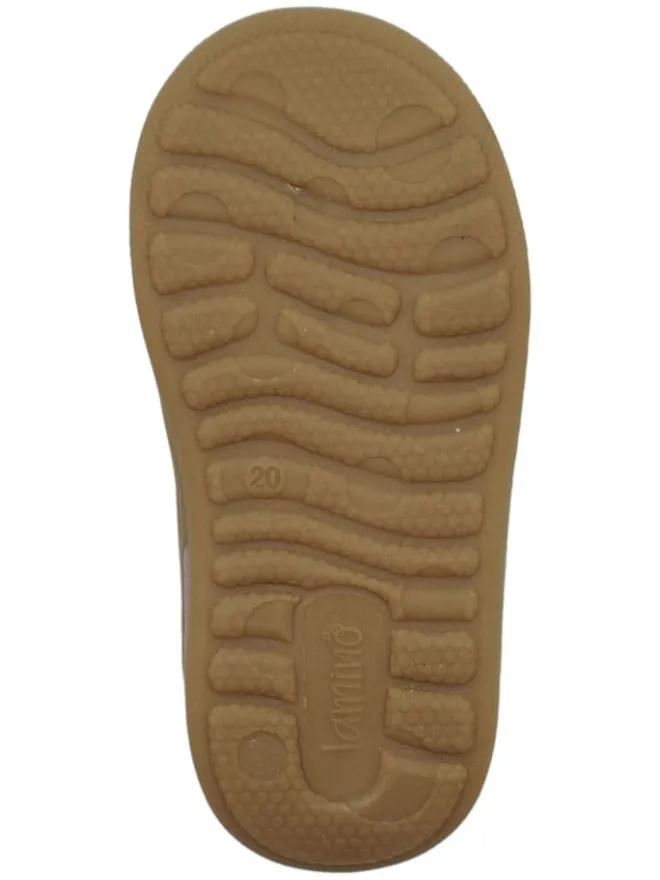 Leder-Sneakers in Lila>lamino Outlet