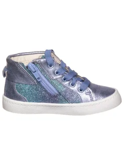 Clarks Sneakers^Leder-Sneakers in Lila