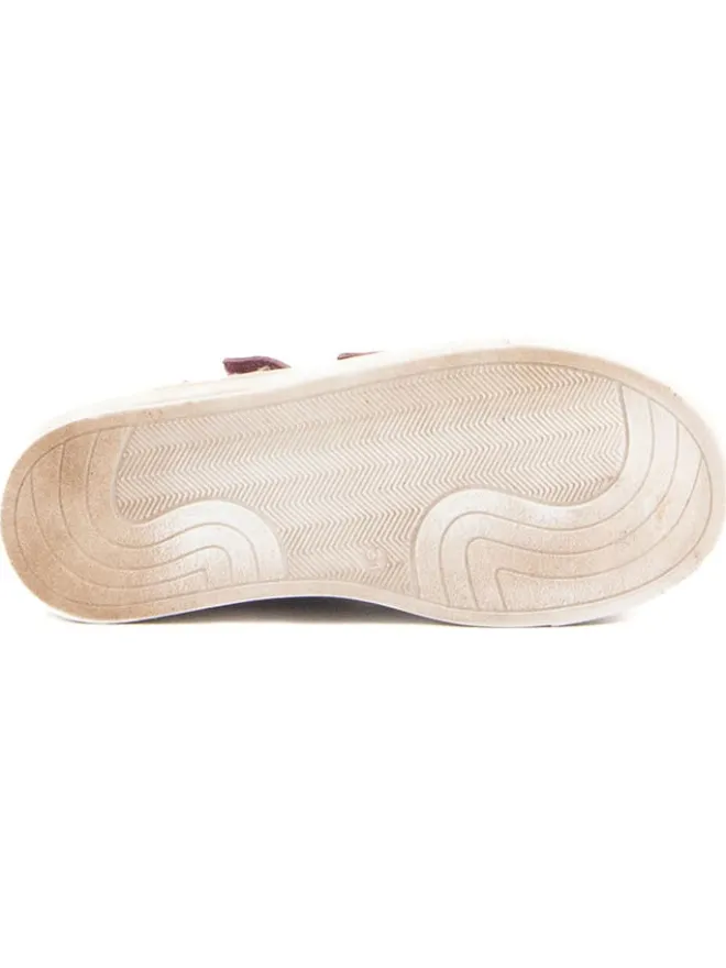 Leder-Sneakers in Rosa>Rap Clearance