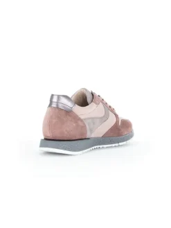 Gabor Schnürschuhe^Leder-Sneakers in Rosa