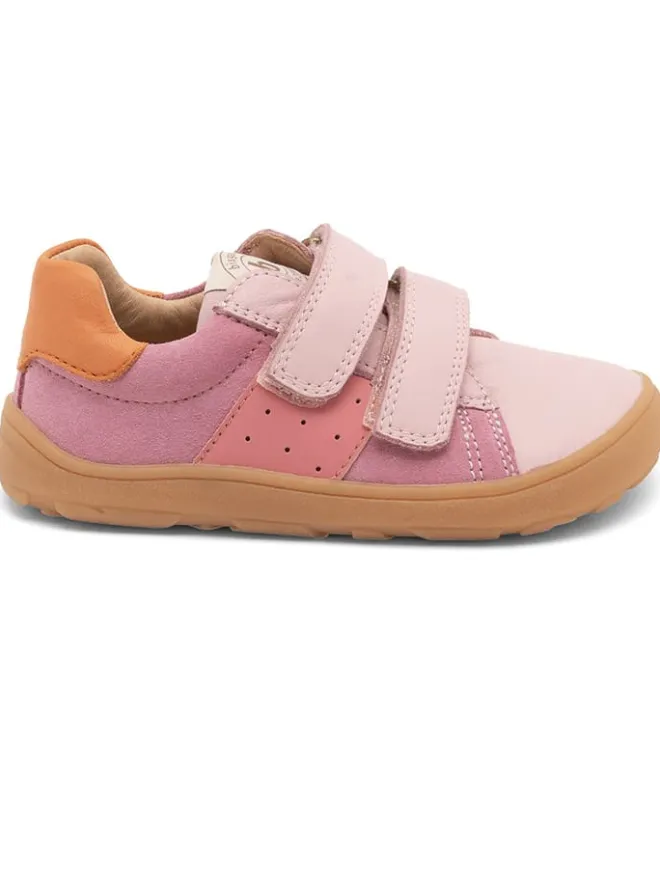 Leder-Sneakers in Rosa/ Orange/ Lila>bisgaard Hot