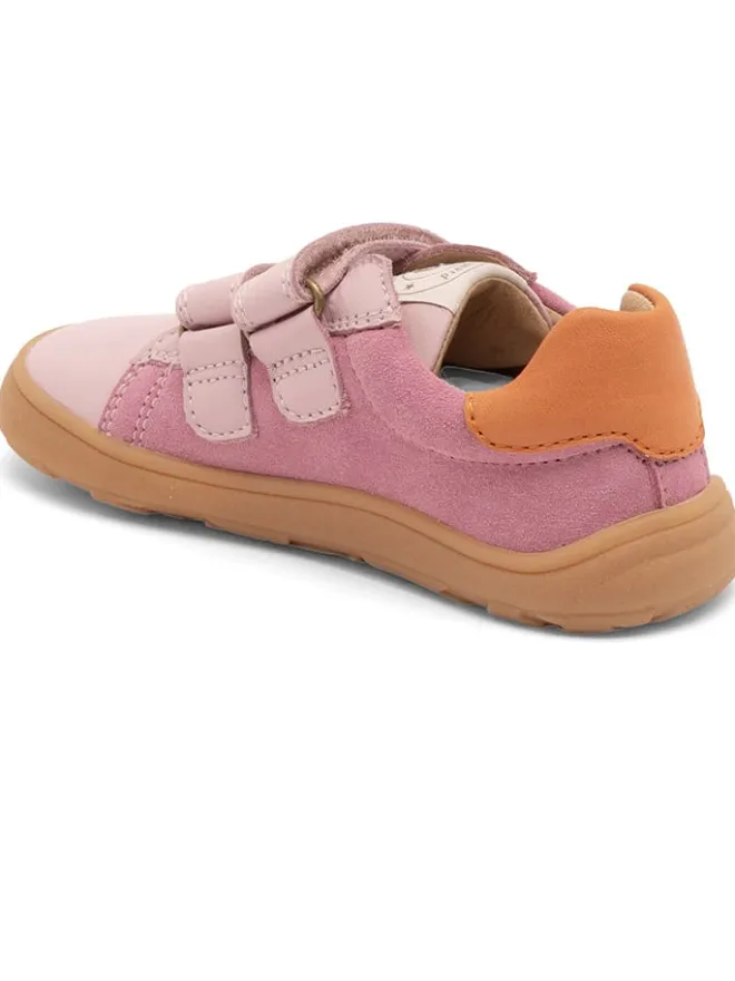 Leder-Sneakers in Rosa/ Orange/ Lila>bisgaard Hot
