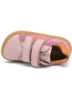 Leder-Sneakers in Rosa/ Orange/ Lila><noscript><img width=
