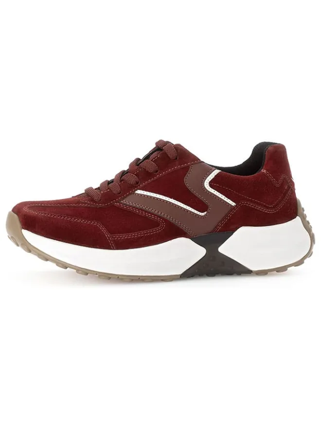 Gabor Sneakers^Leder-Sneakers in Rot