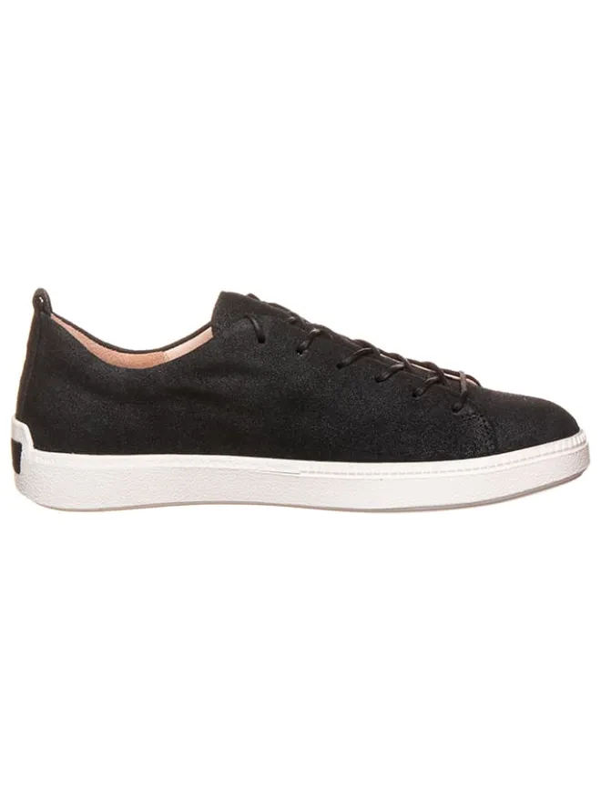 Leder-Sneakers in Schwarz>Think! Hot