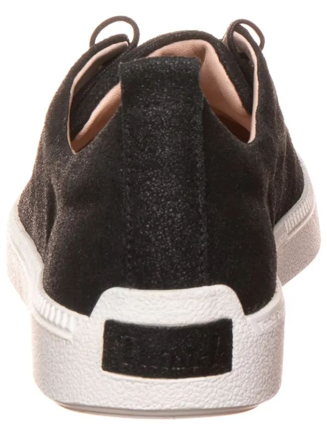 Leder-Sneakers in Schwarz>Think! Hot