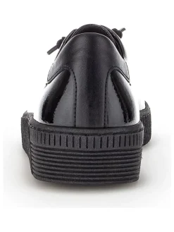 Leder-Sneakers in Schwarz><noscript><img width=