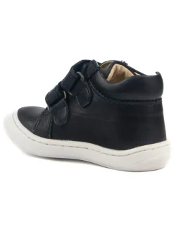 Leder-Sneakers in Schwarz><noscript><img width=