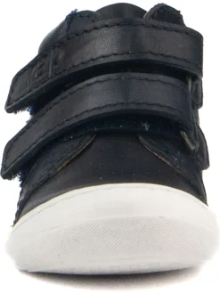 Leder-Sneakers in Schwarz><noscript><img width=
