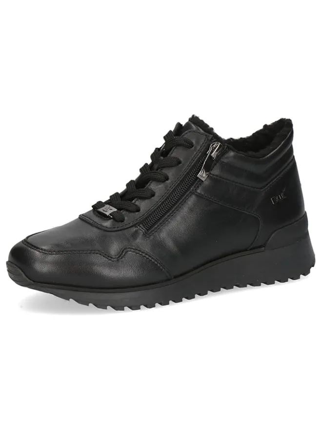Caprice Sneakers^Leder-Sneakers in Schwarz