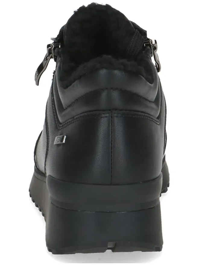 Caprice Sneakers^Leder-Sneakers in Schwarz