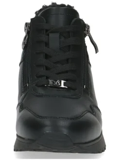 Caprice Sneakers^Leder-Sneakers in Schwarz