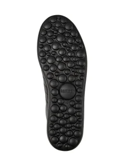 Leder-Sneakers in Schwarz><noscript><img width=