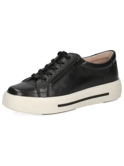 Leder-Sneakers in Schwarz><noscript><img width=