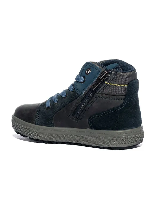 Leder-Sneakers in Schwarz>Primigi Clearance