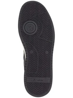 Leder-Sneakers in Schwarz><noscript><img width=