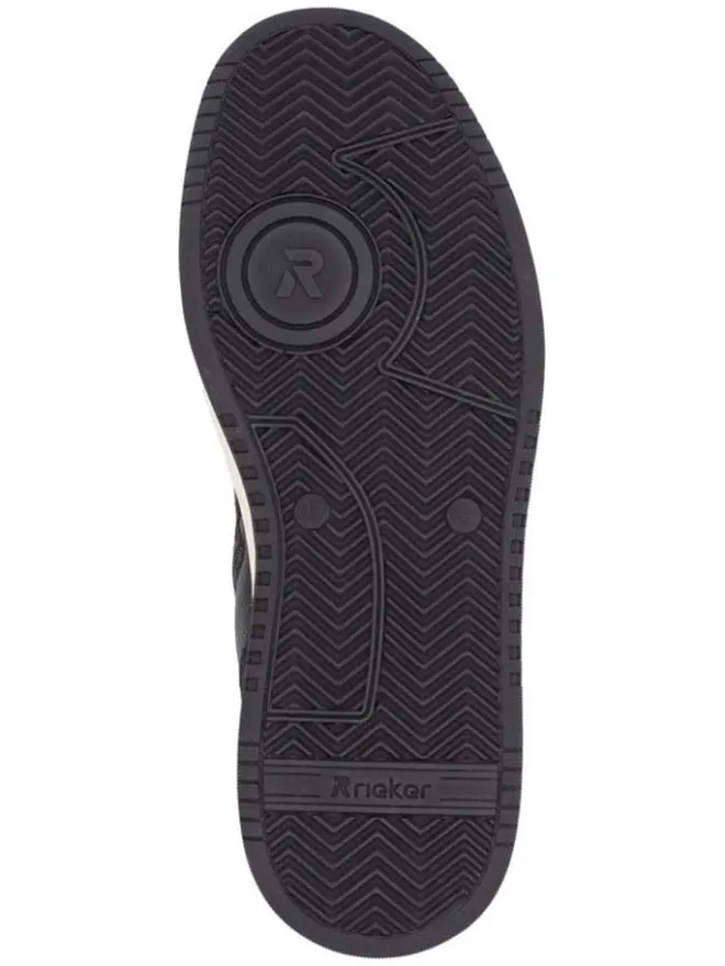 Leder-Sneakers in Schwarz>rieker Sale