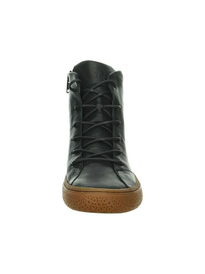 Leder-Sneakers in Schwarz>Think! Discount
