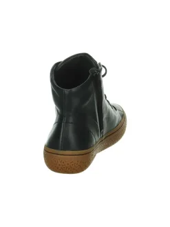 Leder-Sneakers in Schwarz><noscript><img width=