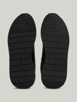 Leder-Sneakers in Schwarz><noscript><img width=