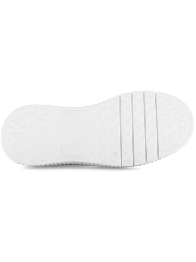 Leder-Sneakers in Silber>Gabor New