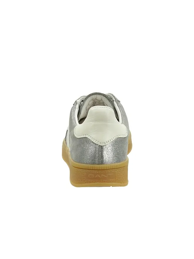 Leder-Sneakers in Silber>GANT Footwear Discount