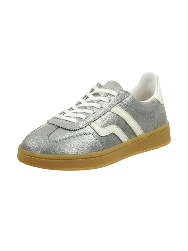 Leder-Sneakers in Silber>GANT Footwear Discount