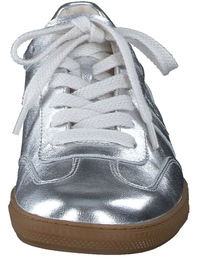 Leder-Sneakers in Silber>Paul Green Best