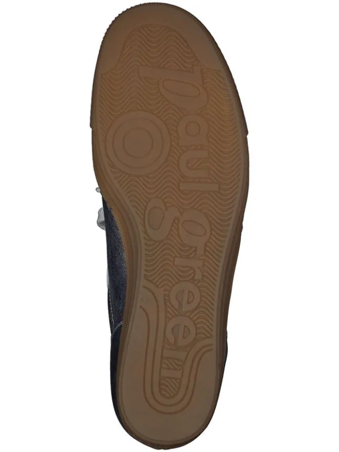 Leder-Sneakers in Silber>Paul Green Best