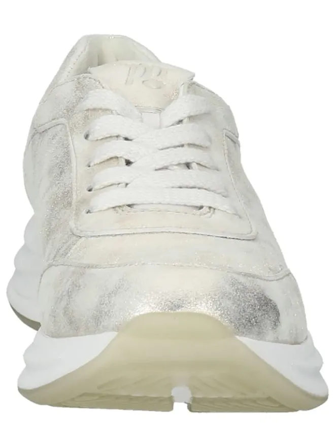 Paul Green Sneakers^Leder-Sneakers in Silber/ Creme