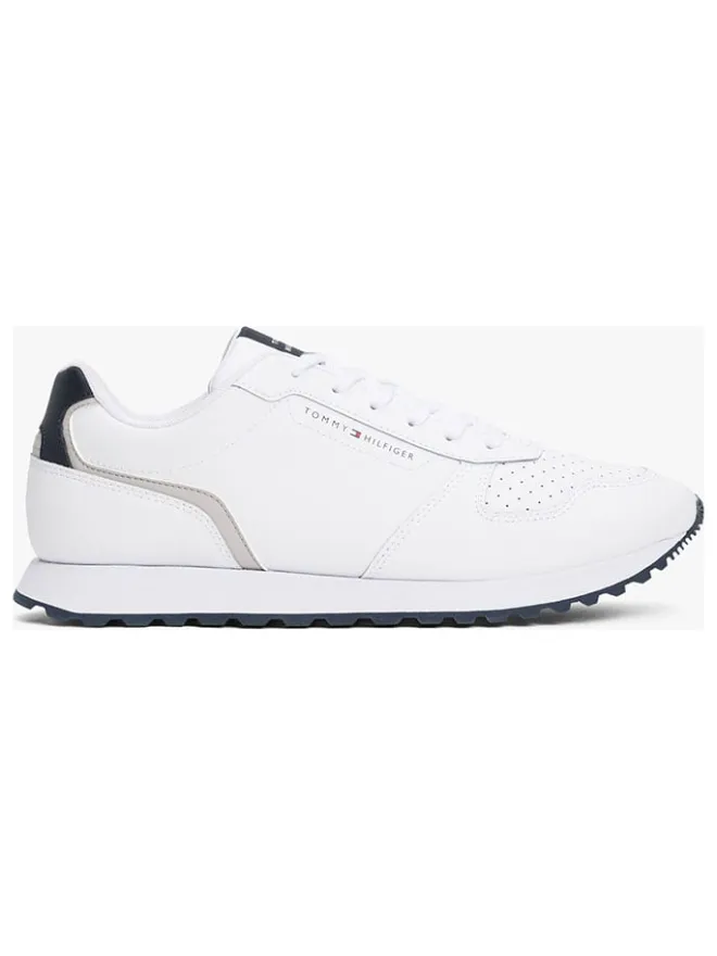 Leder-Sneakers in Weiß>Tommy Hilfiger Shoes New