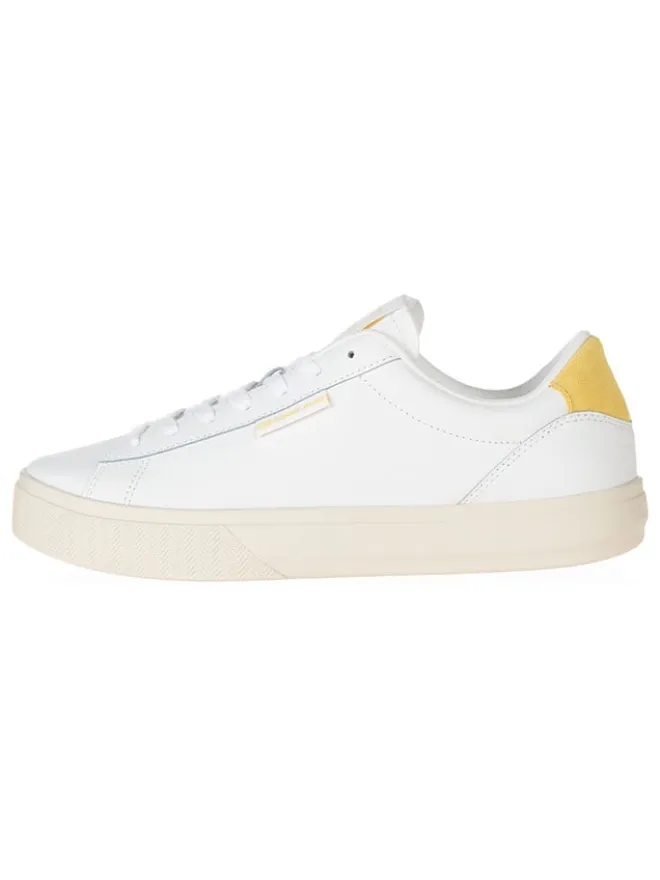 Tommy Hilfiger Shoes Sneakers^Leder-Sneakers in Weiß