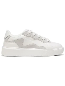Leder-Sneakers in Weiß>Marc O'Polo Shoes Sale