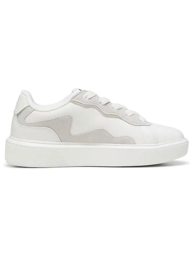 Leder-Sneakers in Weiß>Marc O'Polo Shoes Sale