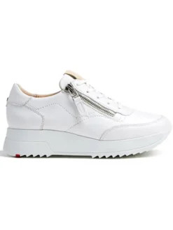 Leder-Sneakers in Weiß>LLOYD