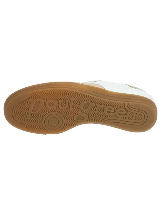 Leder-Sneakers in Weiß>Paul Green New