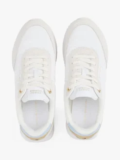 Leder-Sneakers in Weiß><noscript><img width=