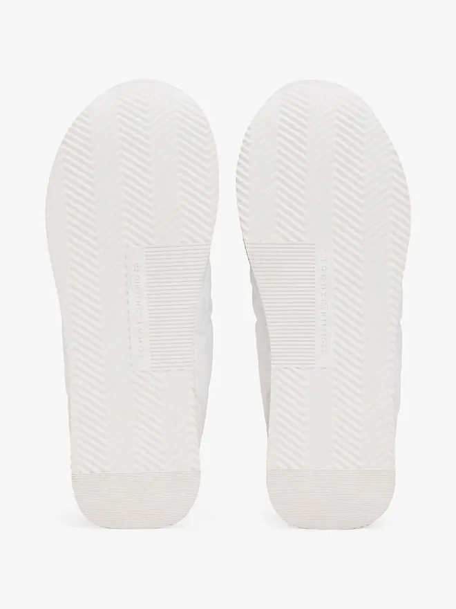 Leder-Sneakers in Weiß>Tommy Hilfiger Shoes Discount