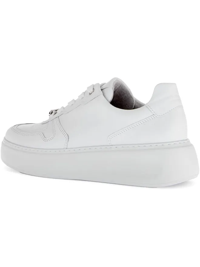 Leder-Sneakers in Weiß>Gabor Discount