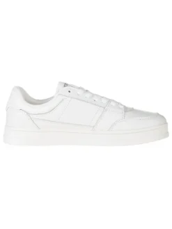 Leder-Sneakers in Weiß>Tommy Hilfiger Shoes Outlet