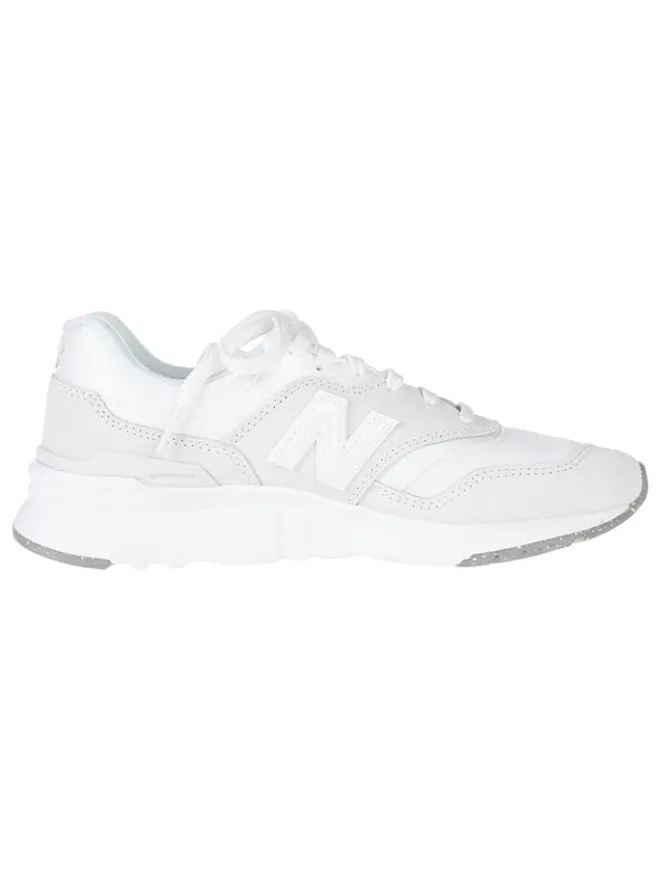 Leder-Sneakers in Weiß>New Balance Clearance
