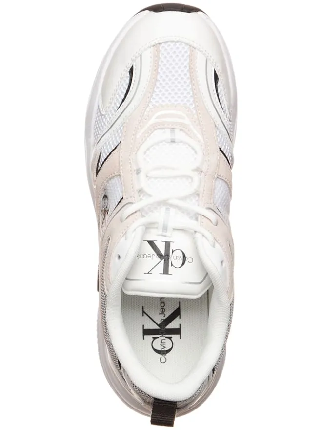 Leder-Sneakers in Weiß>Calvin Klein Best