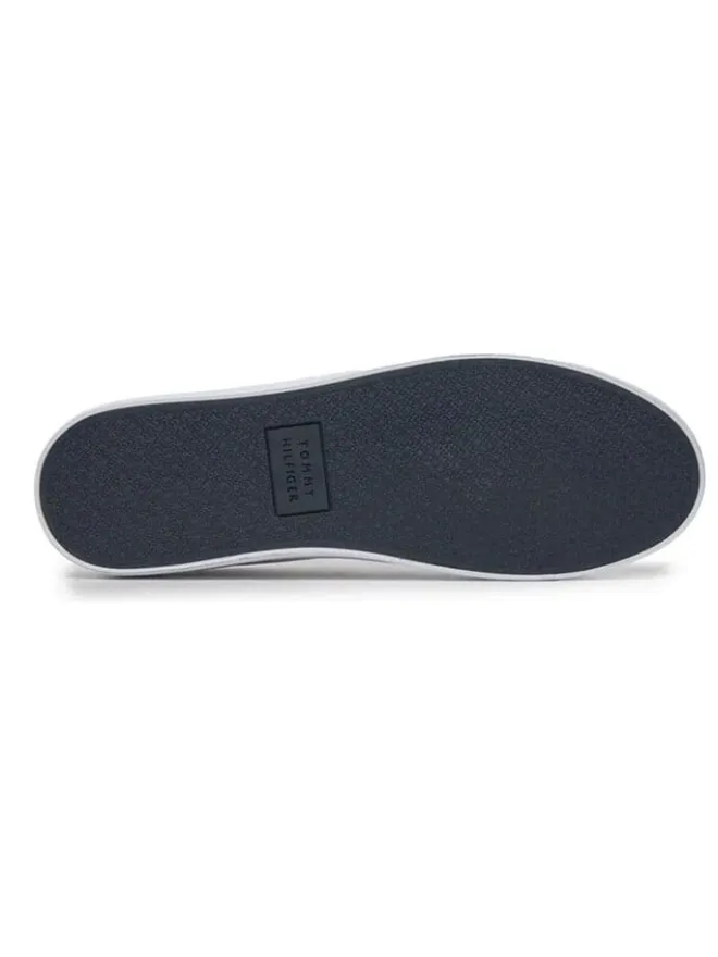 Leder-Sneakers in Weiß>Tommy Hilfiger Shoes New