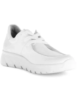 Leder-Sneakers in Weiß><noscript><img width=