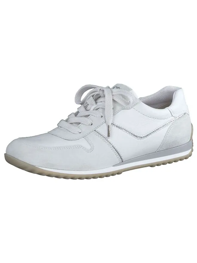 Leder-Sneakers in Weiß>Paul Green Online