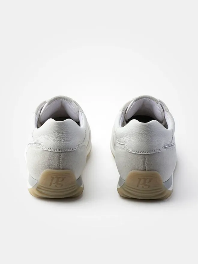 Leder-Sneakers in Weiß>Paul Green Online