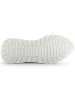 Gabor Sneakers^Leder-Sneakers in Weiß/ Beige